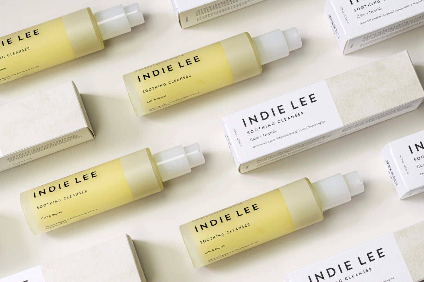 Indie Lee Soothing Cleanser.