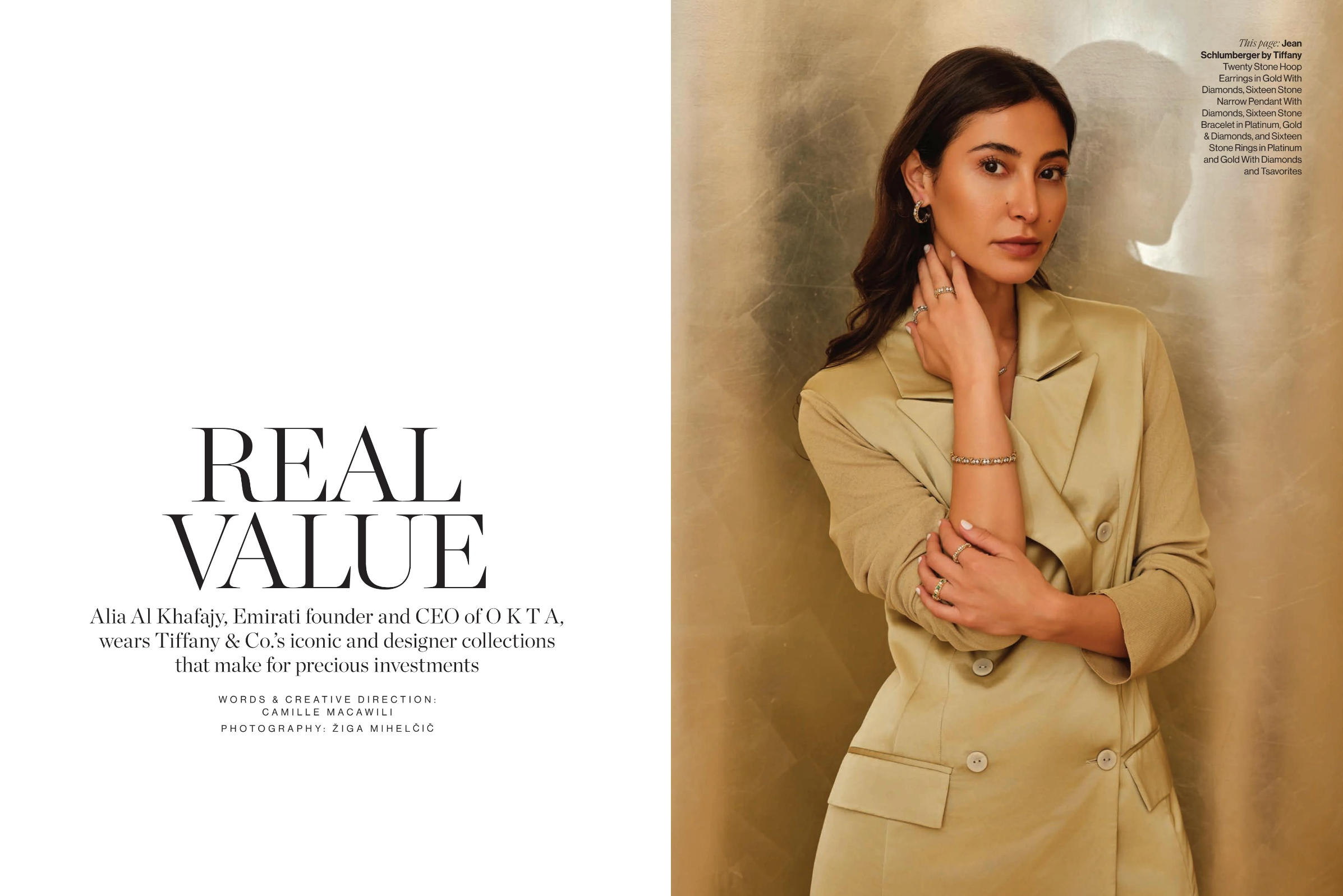 Real Value Issue, Emirates Woman spotlights our founder Alia Al Khafaj