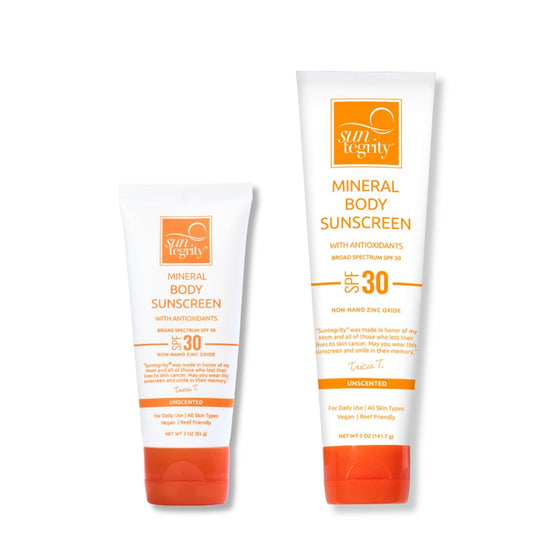 Suntegrity Unscented Mineral Body Sunscreen - Broad Spectrum SPF 30
