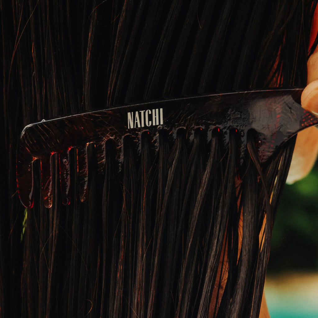 Buy, Shop Natchi The Cupuacu Wet Comb Online in Dubai, UAE, Saudi Arabia, KSA, Kuwait - OKTA