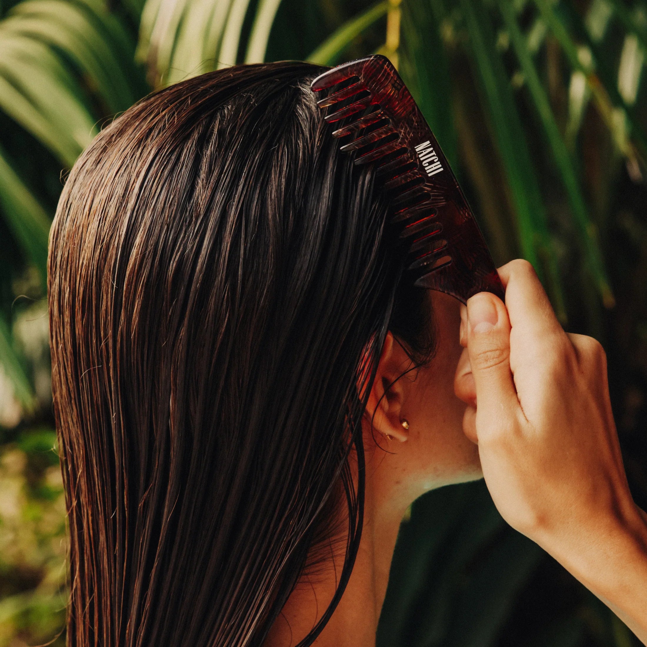 Buy, Shop Natchi The Cupuacu Wet Comb Online in Dubai, UAE, Saudi Arabia, KSA, Kuwait - OKTA