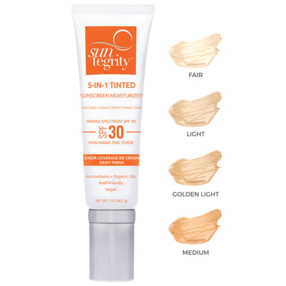 Buy, Shop 5-in-1 Tinted Sunscreen Online in Dubai, UAE, Saudi Arabia, KSA, Kuwait - OKTA
