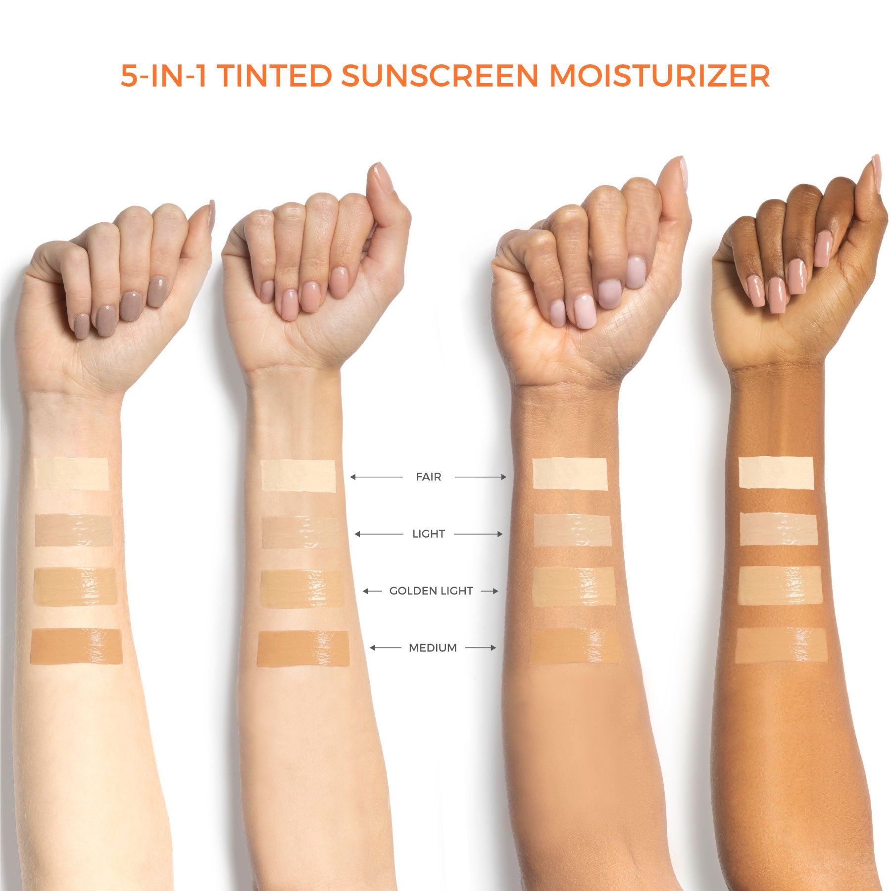 Buy, Shop 5-in-1 Tinted Sunscreen Online in Dubai, UAE, Saudi Arabia, KSA, Kuwait - OKTA