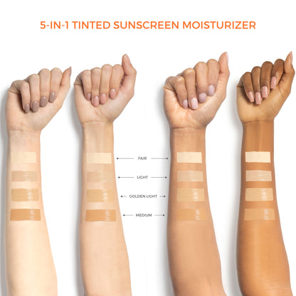 Buy, Shop 5-in-1 Tinted Sunscreen Online in Dubai, UAE, Saudi Arabia, KSA, Kuwait - OKTA