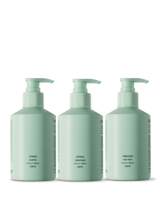 The Cedar Shower Set