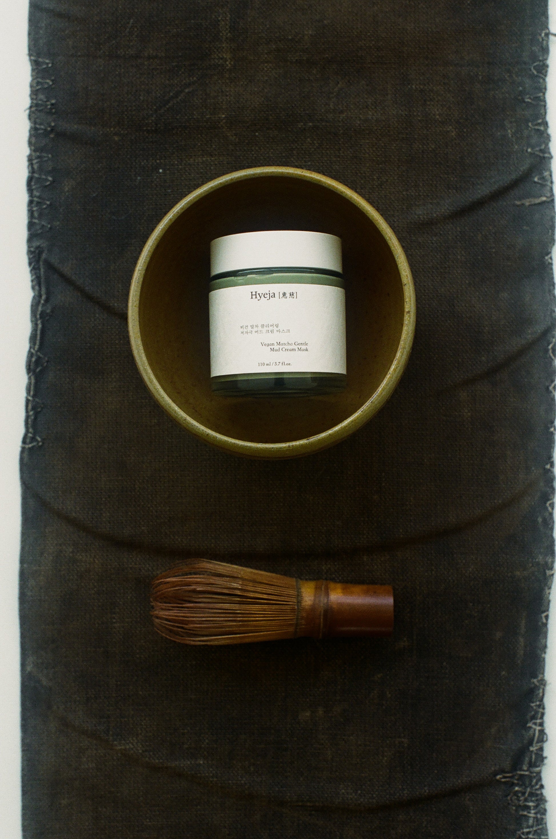 Buy, Shop Hyeja Vegan Matcha Gentle Mud Cream Mask Online in Dubai, UAE, Saudi Arabia, KSA, Kuwait - OKTA