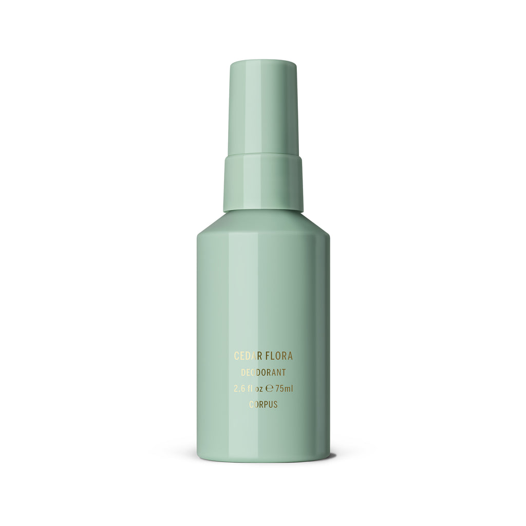 Buy, Shop Corpus Naturals Spray Deodorant - Cedar Flora Online in Dubai, UAE, Saudi Arabia, KSA, Kuwait - OKTA