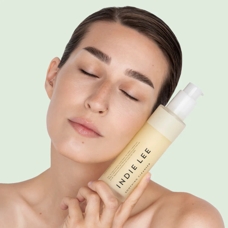 Indie Lee Soothing Cleanser.