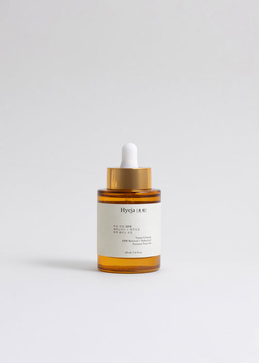 Buy, Shop Hyeja Vegan Ginseng HPR Retinoid + Bakuchiol Nutrient Face Oil Online in Dubai, UAE, Saudi Arabia, KSA, Kuwait - OKTA