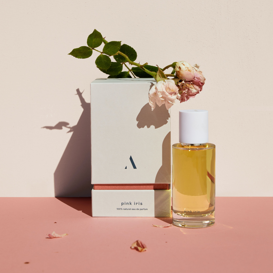 Buy, Shop Pink Iris Eau de Parfum Online in Dubai, UAE, Saudi Arabia, KSA, Kuwait - OKTA