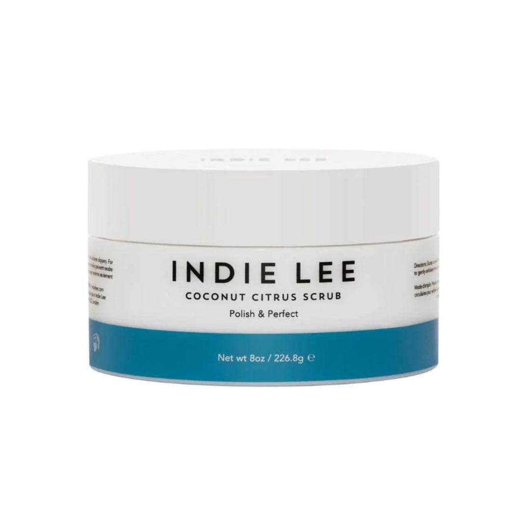 Indie Lee Coconut Citrus Body Scrub. Main image