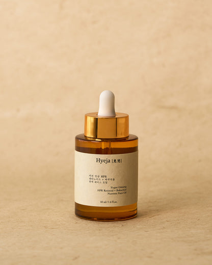 Buy, Shop Hyeja Vegan Ginseng HPR Retinoid + Bakuchiol Nutrient Face Oil Online in Dubai, UAE, Saudi Arabia, KSA, Kuwait - OKTA