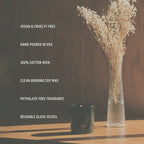 Scented Soy Wax Candle - The Cassis 227g