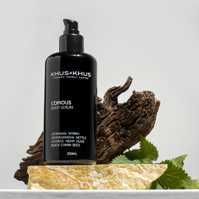 Khus Khus Copious Body Serum.