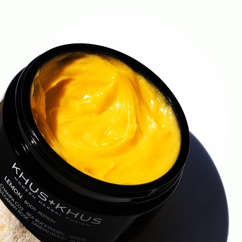 Khus Khus Lemon Body Potion.